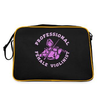 Violin Violin - Retro Bag - black/gold - Back