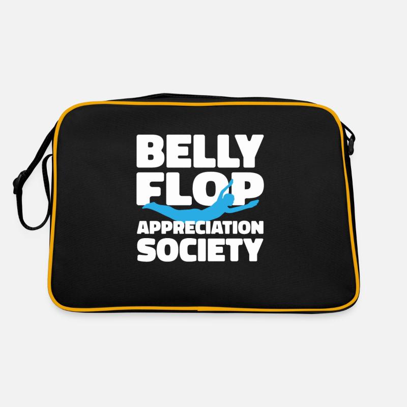 Diving Diver Belly clap Retro Bag
