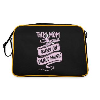 Mom Mother Mother Dance Mother - Retro Bag - black/gold - Back