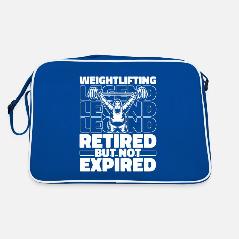 Haltérophile à la retraite Sac Retro