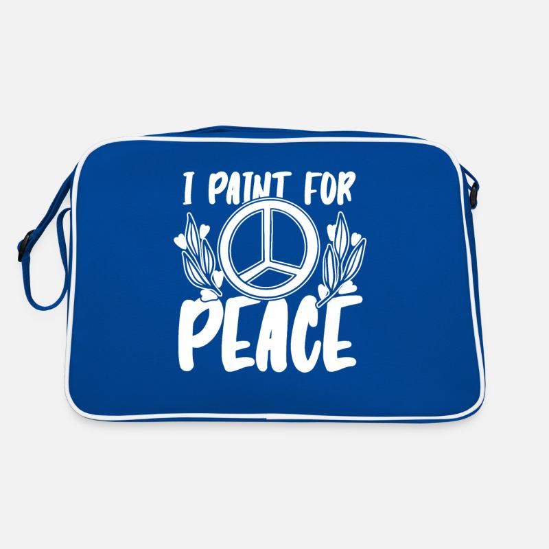 Maler Lackierer Frieden Retro Tasche