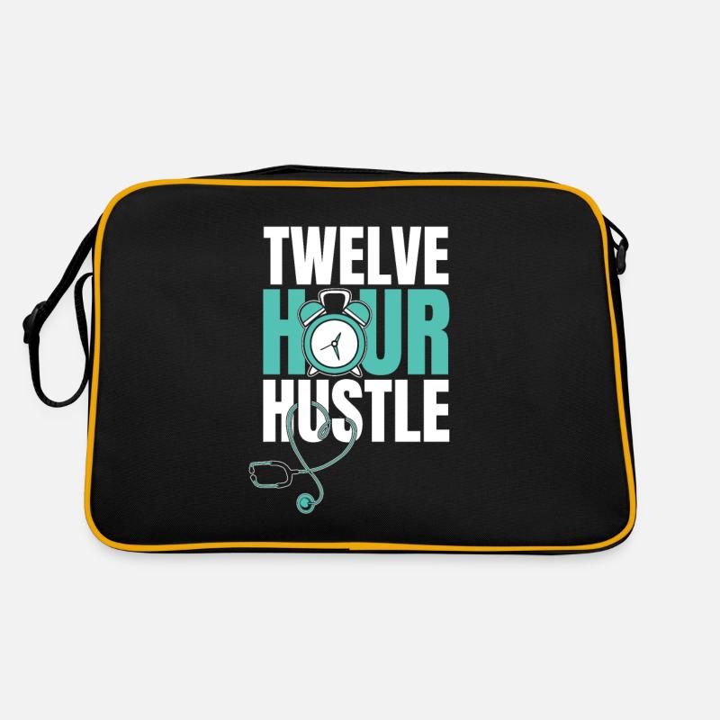 nurse stethoscope Retro Bag