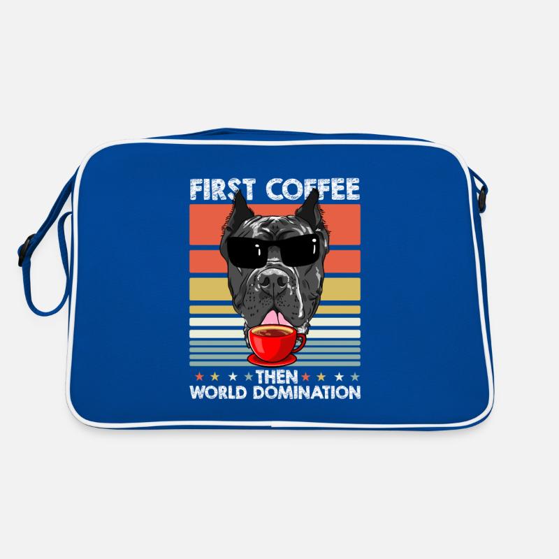Cane Corso Lunettes de soleil Café Sac Retro