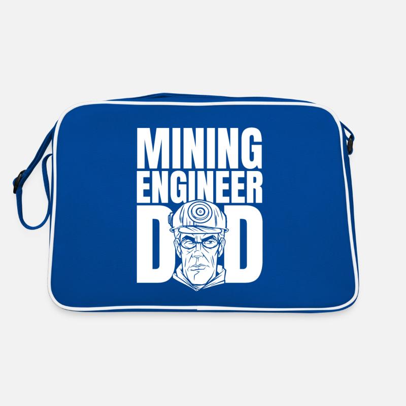 Engineer Dad Mining Engineer Retro Bag