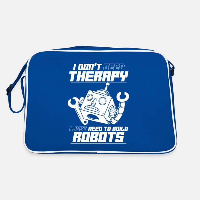 Robotique Ai Robot Drôle Sac Retro