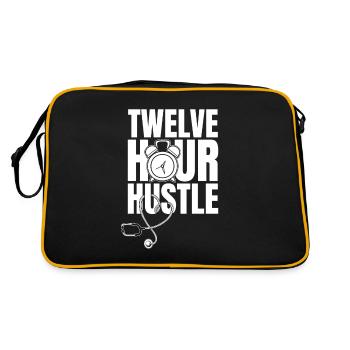 Nurse Stethoscope - Retro Bag - black/gold - Back