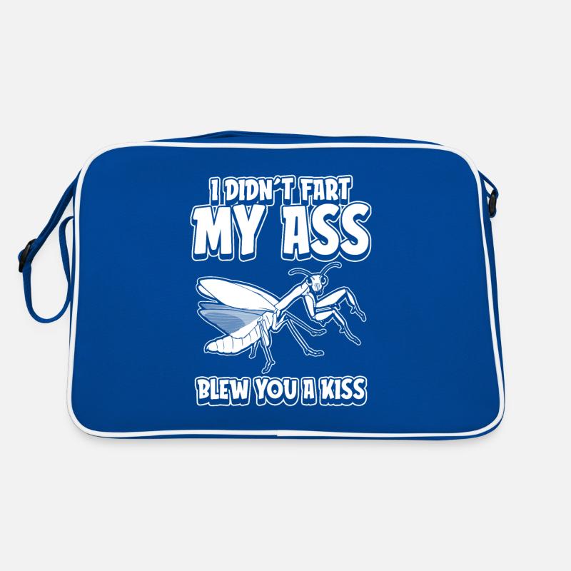 Mantis Gottesanbeterin Lustig Retro Tasche
