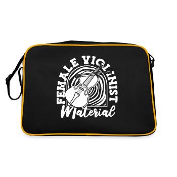 Violin Violin Female - Retro Bag - black/gold - Back