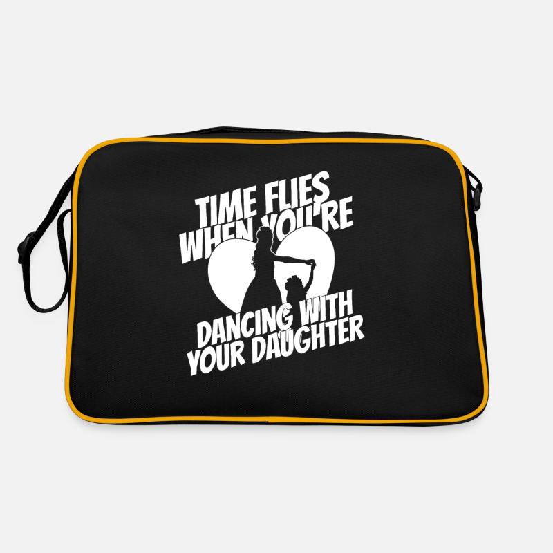 Maman Mère Fille Danse Mère Sac Retro