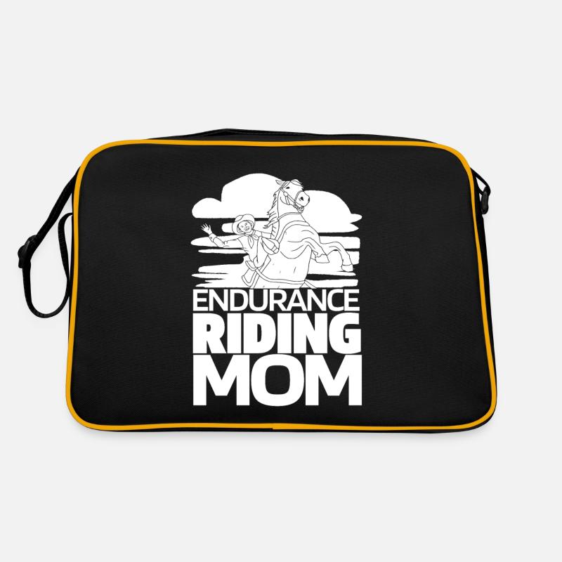 Cheval Equestrian Mama Endurance Équitation Sac Retro
