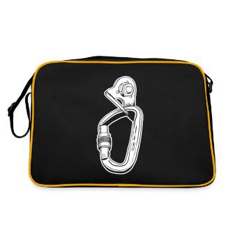 Grimpeurs - Sac Retro - noir/or - Dos