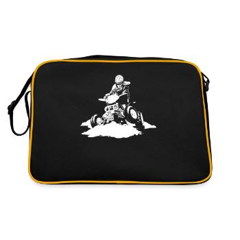 Quad - Sac Retro - noir/or - Dos