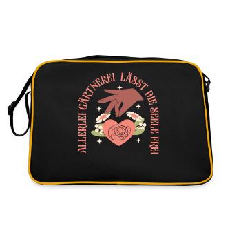Hobby Gardener Garden Soul - Sac Retro - noir/or - Dos