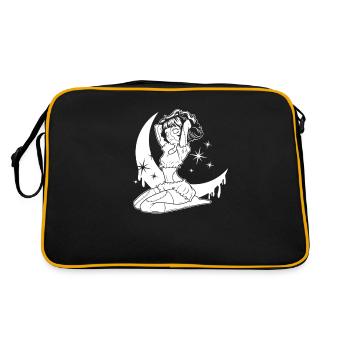 Gothic doll - Retro Bag - black/gold - Back