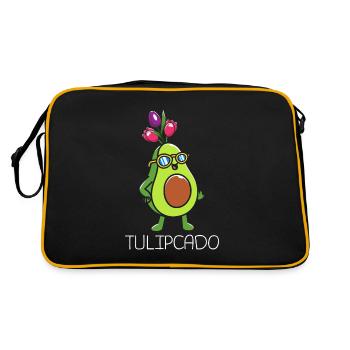 Tulipes Avocado Tulipes - Sac Retro - noir/or - Dos