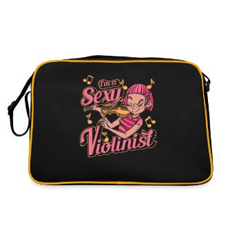 Violin Violin - Retro Bag - black/gold - Back