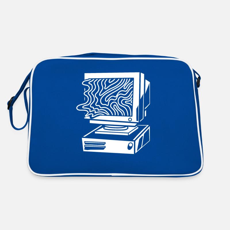 Developer Coder Programmer Computer Sac Retro