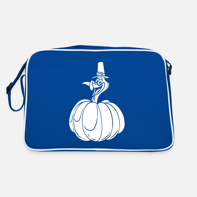 Thanksgiving Pumpkin Retro Bag