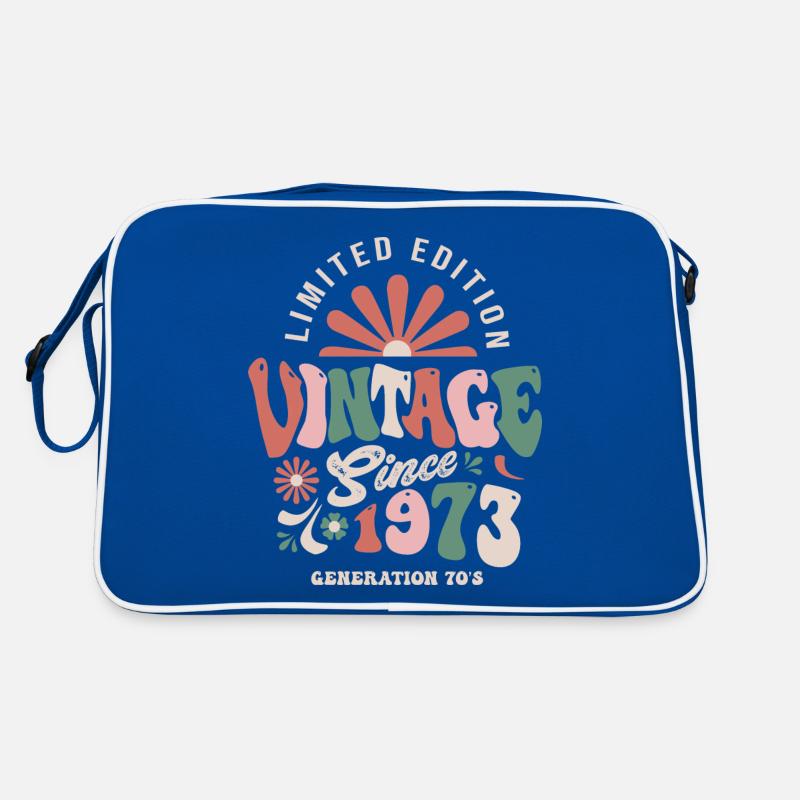 1973 Anniversaire 50 Ans vintage Sac Retro