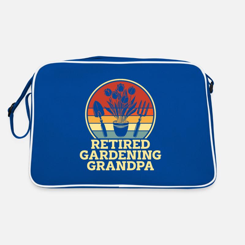 Hobbygärtner Garten Gärtnerischer Opa Retro Tasche