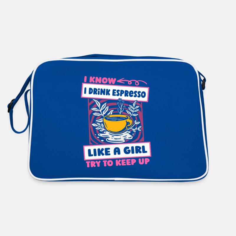Coffee Espresso Funny Retro Bag