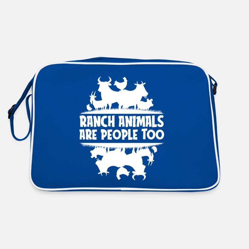 Rodeo Cowboy Animals Ranch Cowboy Retro Bag