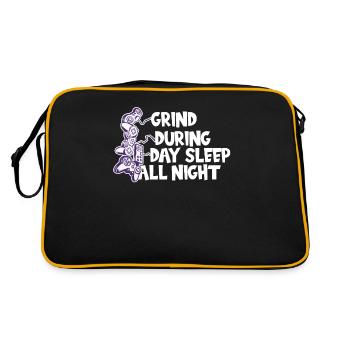 Gamer Gaming Controller - Retro Bag - black/gold - Back