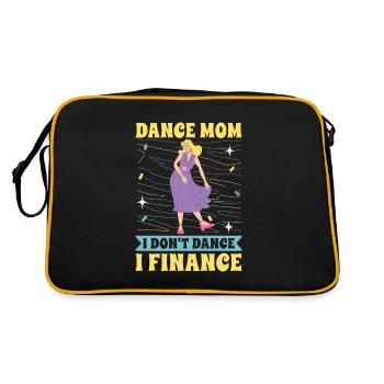 Mom Mother Mother Dance Mother - Retro Bag - black/gold - Back