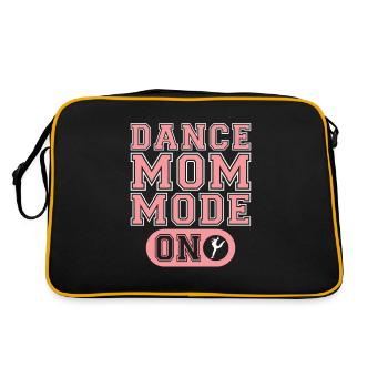 Mom Mom Mom Mode To Dance Mom - Retro Bag - black/gold - Back