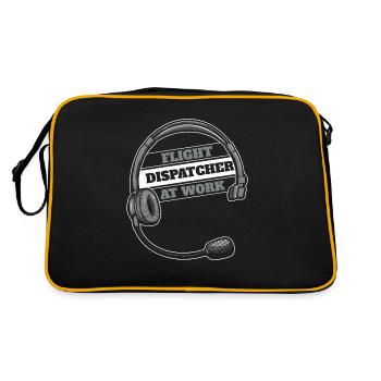 Vol du centre de contrôle des appels d’urgence - Sac Retro - noir/or - Dos