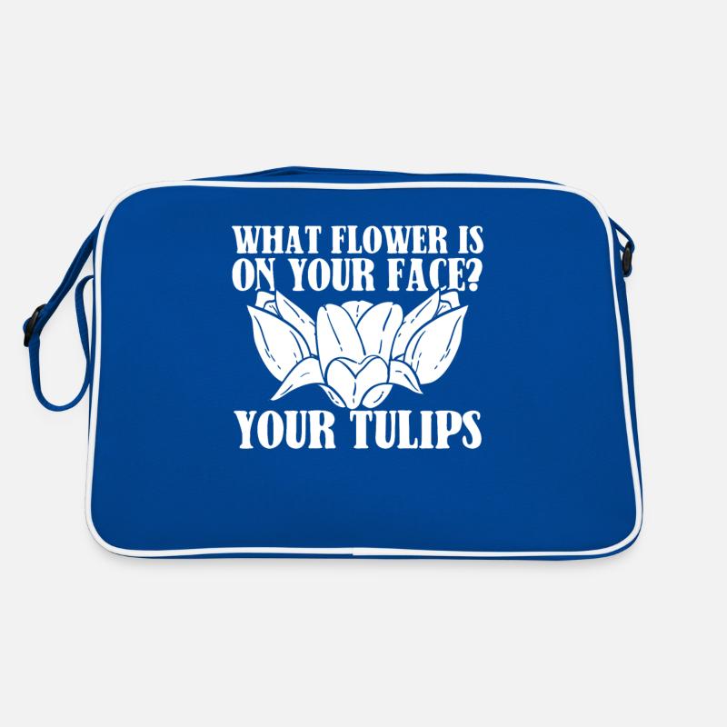 Tulipes Drôles de tulipes Sac Retro