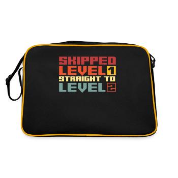 Twin Daddy Twins Daddy Funny - Sac Retro - noir/or - Dos