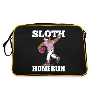 Sloth Sloth Baseball - Retro Bag - black/gold - Back