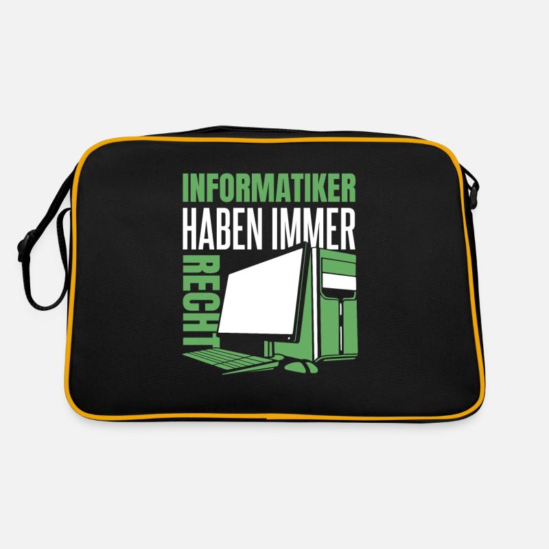 Entwickler Coder Programmierer Computer Retro Tasche