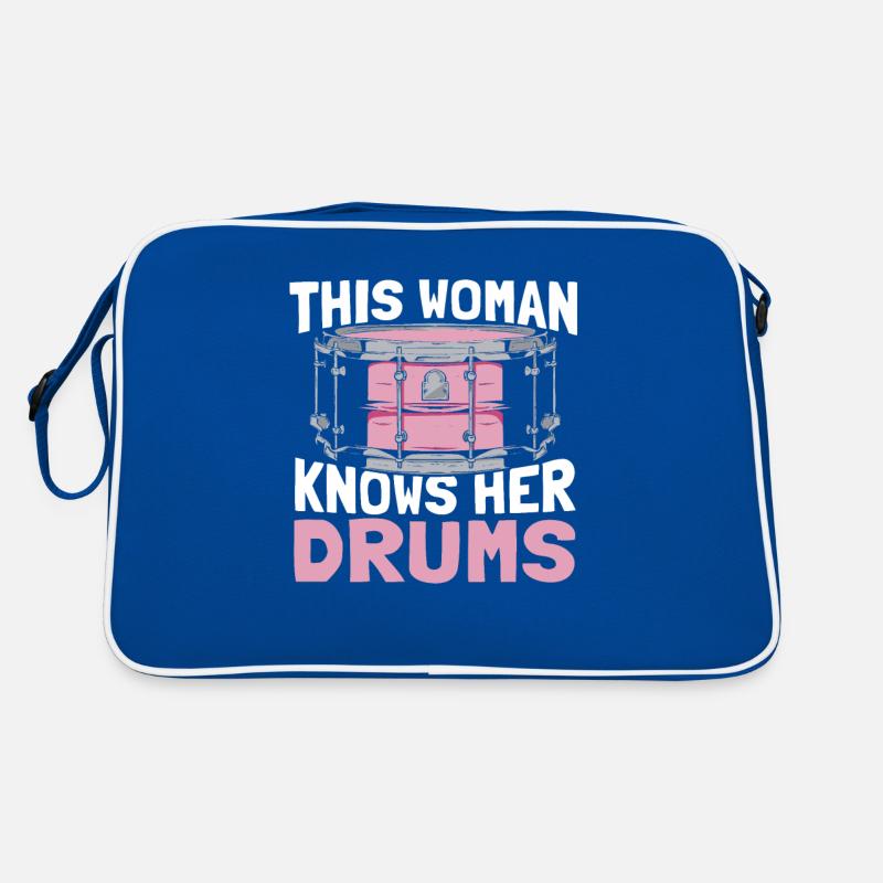 Batterie Batteur Batteur Sac Retro