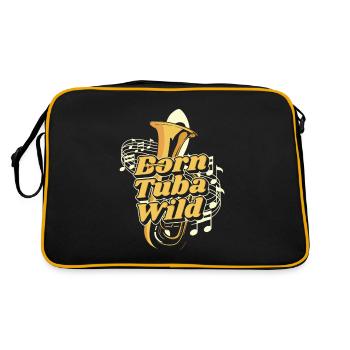 Fanfare procession tuba - Retro Bag - black/gold - Back