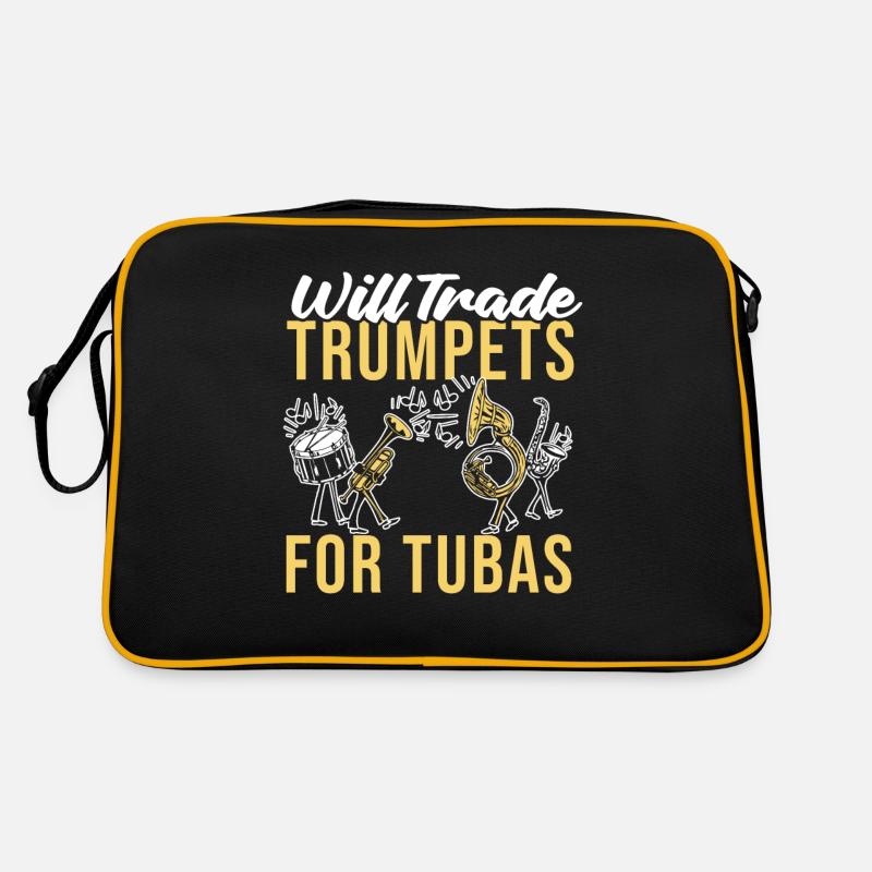 Tuba de procession de fanfare Sac Retro