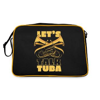 Fanfare procession tuba - Retro Bag - black/gold - Back