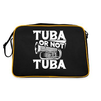 Fanfare procession tuba - Retro Bag - black/gold - Back