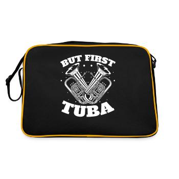 Fanfare procession tuba - Retro Bag - black/gold - Back