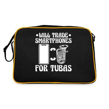 Fanfare procession tuba - Retro Bag - black/gold - Back