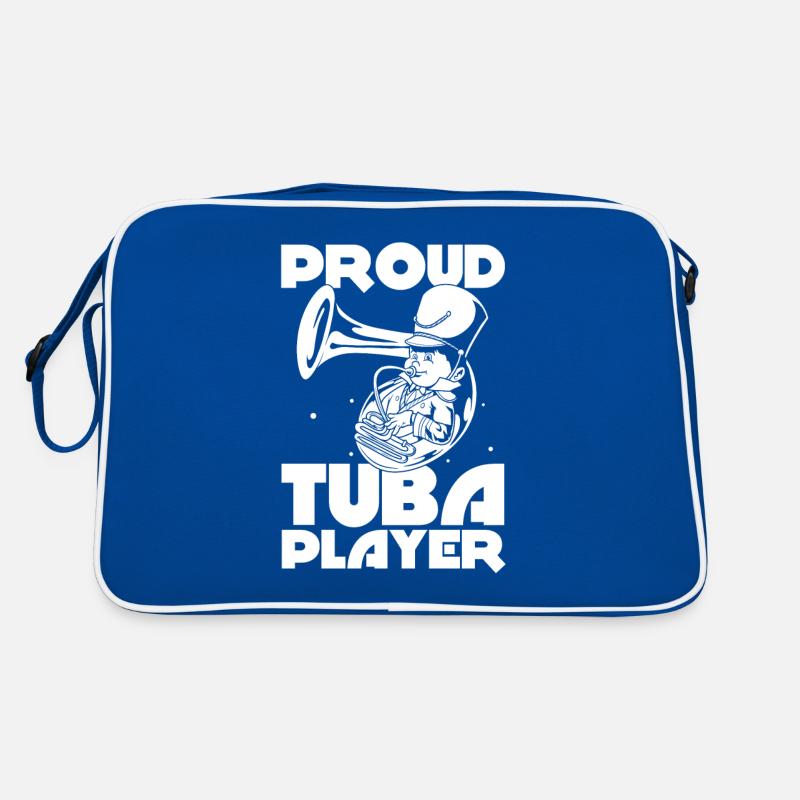 Tuba de procession de fanfare Sac Retro