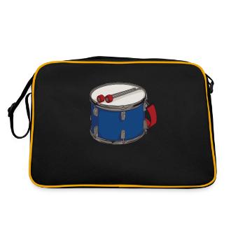 Train de ventilateur Spielmannszug Cool - Sac Retro - noir/or - Dos