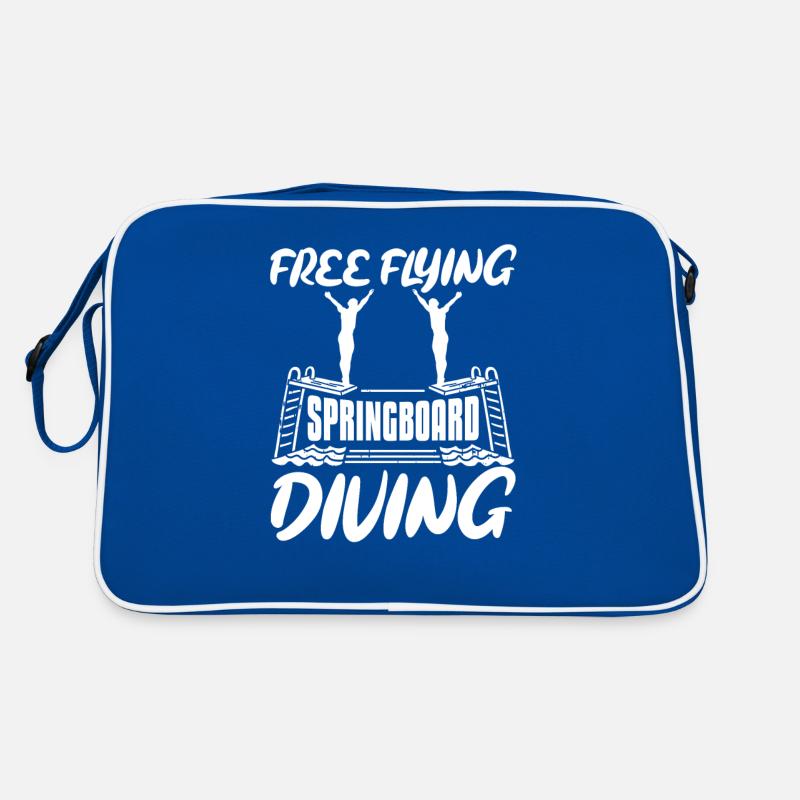 Diving Divers Retro Bag