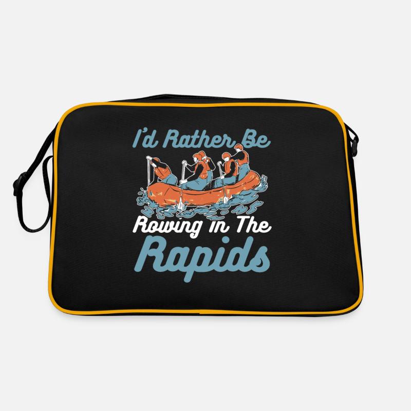 Rafting Humour Rafting en eau vive Sac Retro
