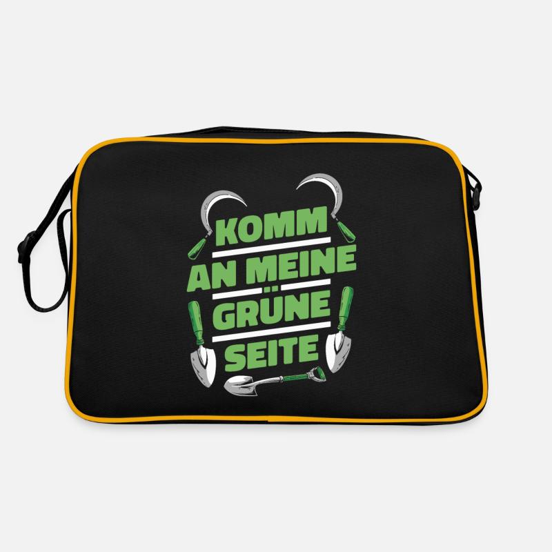 Hobbygärtner Garten Sichel Retro Tasche