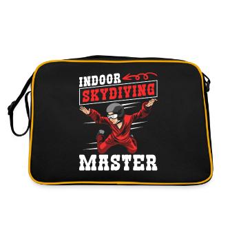 Maître parachutiste intérieur - Sac Retro - noir/or - Dos