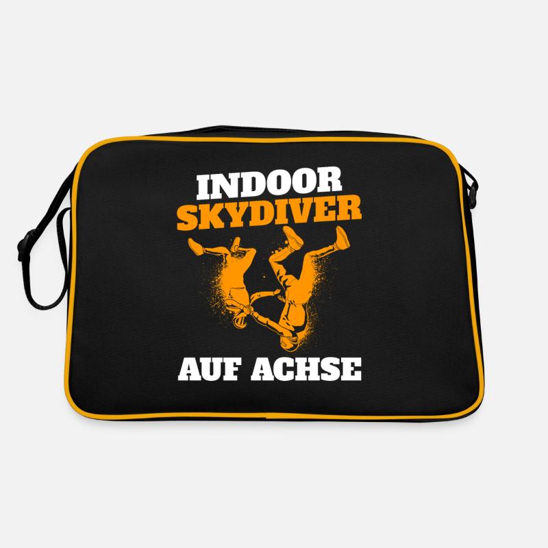 Indoor Skydiving Witzig Retro Tasche