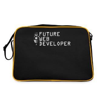 Développeur Web Développeur Web Future - Sac Retro - noir/or - Dos