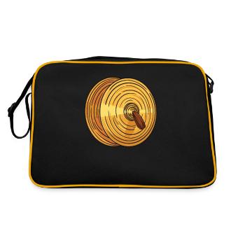 Fanfahrzug Spielmannszug Großer - Sac Retro - noir/or - Dos